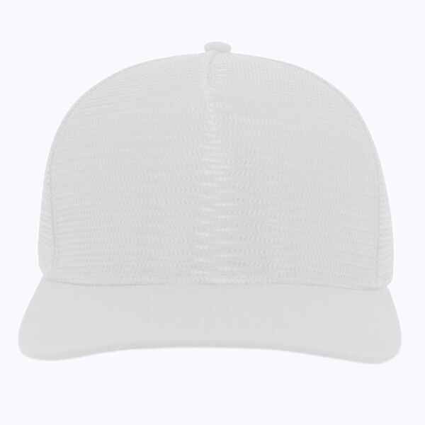 5-Panel Mesh Overlay Trucker Snapback Thumbnail
