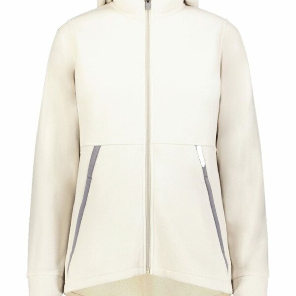 Women's Eco Revive™ Polar Fleece Hooded Full-Zip Jacket Thumbnail