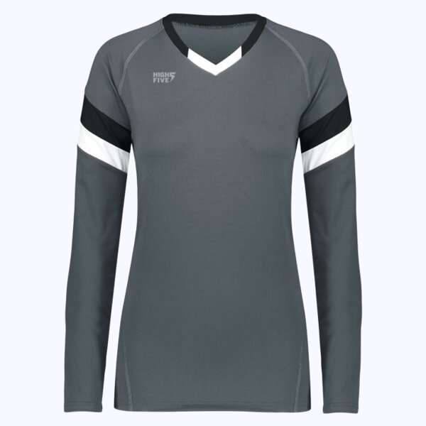 Ladies TruHit Tri-Color Long Sleeve Jersey Thumbnail