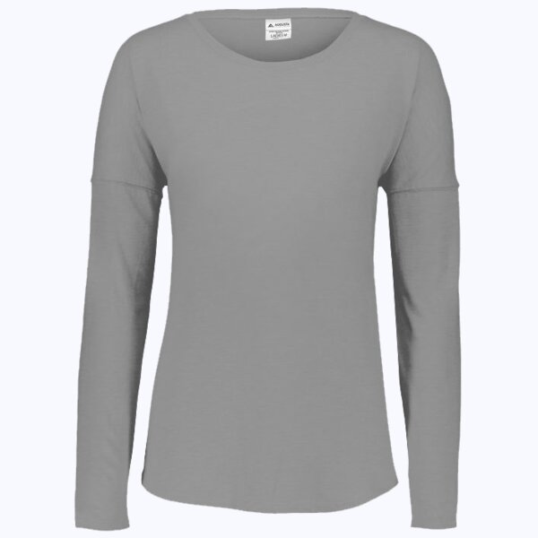Ladies Lux Tri-Blend Long Sleeve Tee Thumbnail