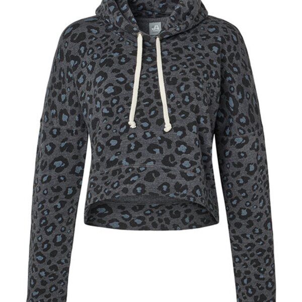 Ladies' Triblend Cropped Hooded Sweatshirt Thumbnail