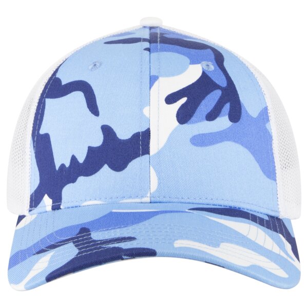 OTTO CAP® Camouflage 6 Panel Low Profile Mesh Back Trucker Hat Thumbnail