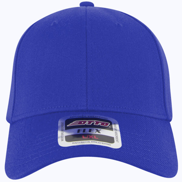 OTTO CAP "OTTO FLEX" Fitted 6 Panel Low Profile Baseball Cap Thumbnail