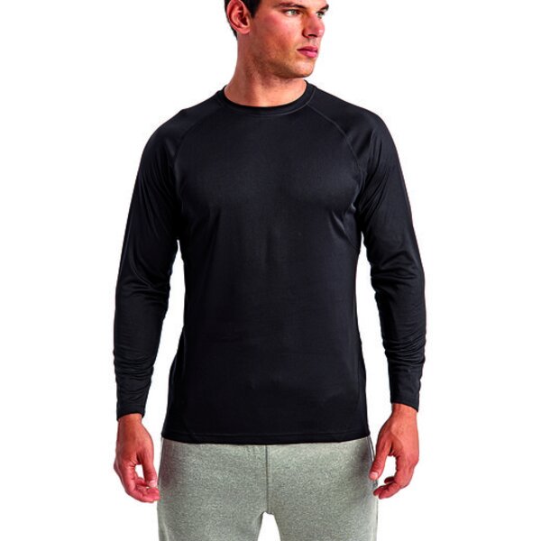 Unisex Panelled Long-Sleeve Tech T-Shirt Thumbnail