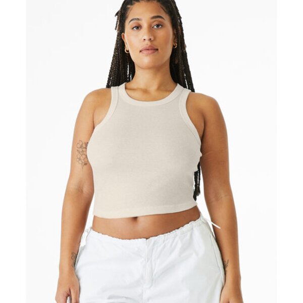 Ladies' Micro Ribbed Racerback Tank Thumbnail