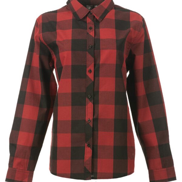 Ladies' Buffalo Plaid Woven Shirt Thumbnail