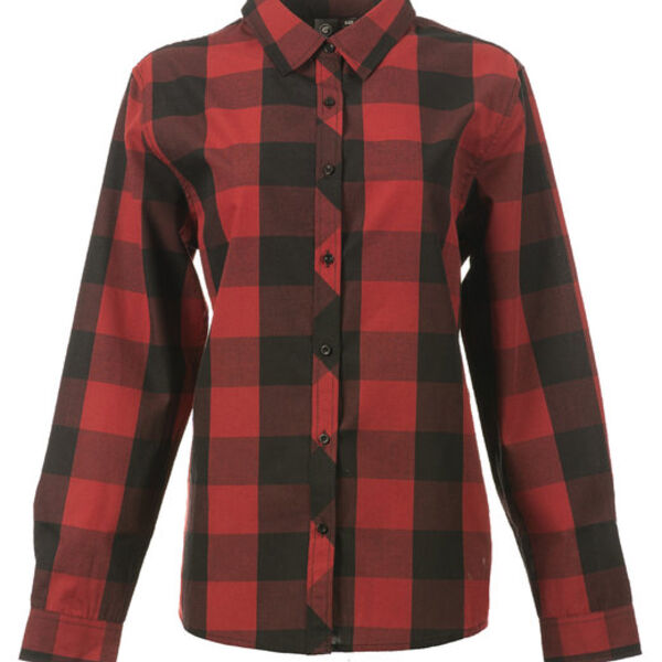 Ladies' Buffalo Plaid Woven Shirt Thumbnail