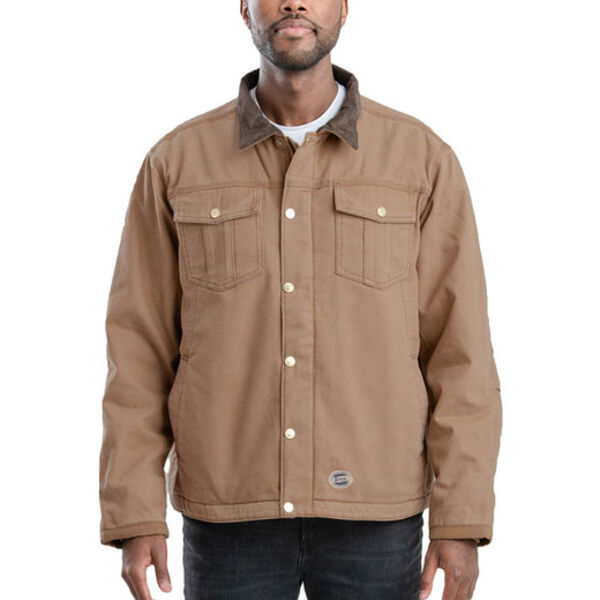 Tall Vintage Washed Sherpa-Lined Work Jacket Thumbnail