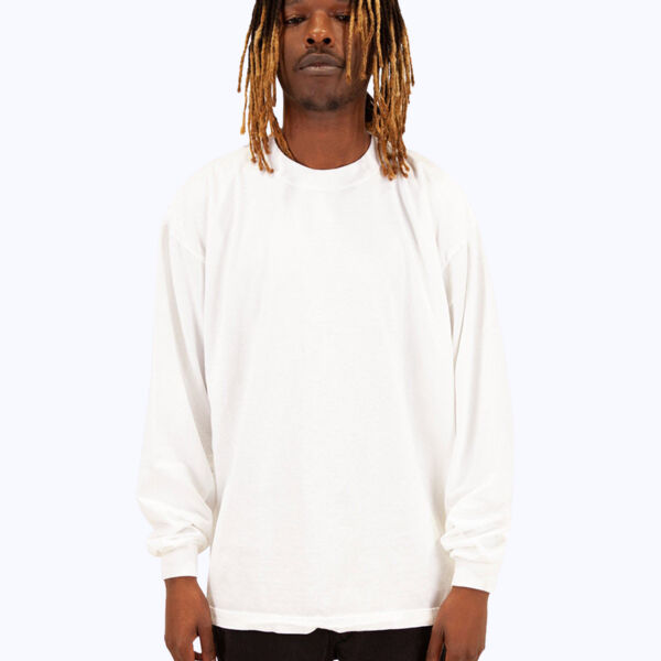 Men's Garment Dyed Long Sleeve T-Shirt Thumbnail