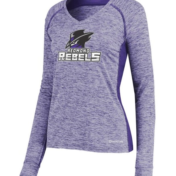 Ladies Electrify Long Sleeve Tee Powered by Coolcore(r) Thumbnail