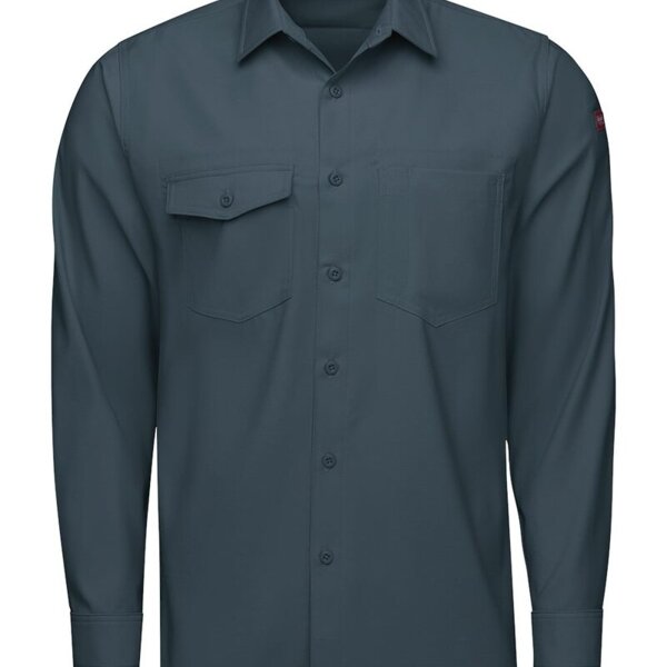 Men's Tall Cooling Long Sleeve Work Shirt Thumbnail