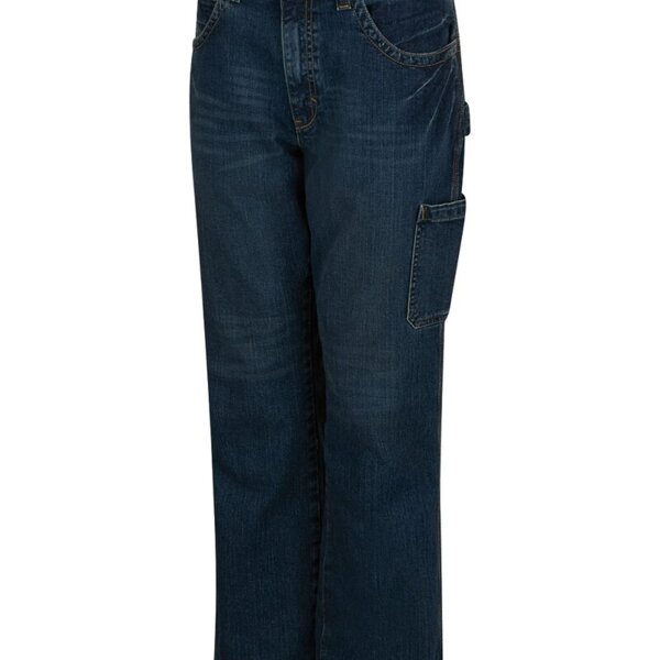 Men's Stretch Denim Dungaree Jeans - Odd Sizes Thumbnail