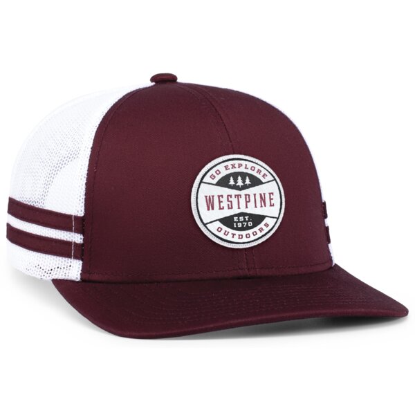 Low-Profile Stripe Trucker Cap Thumbnail