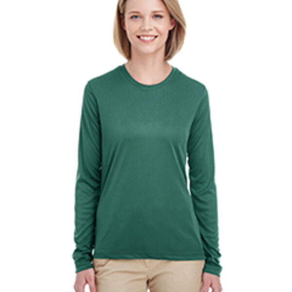 Ladies' Cool & Dry Performance Long-Sleeve Top Thumbnail