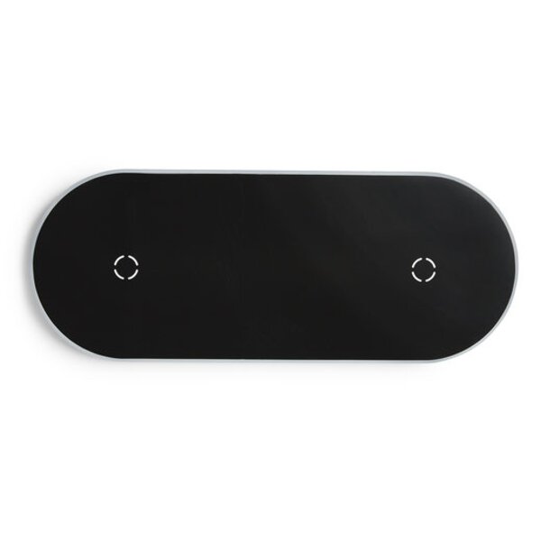 Light-Up-Your-Logo Duo Wireless Charging Pads Thumbnail
