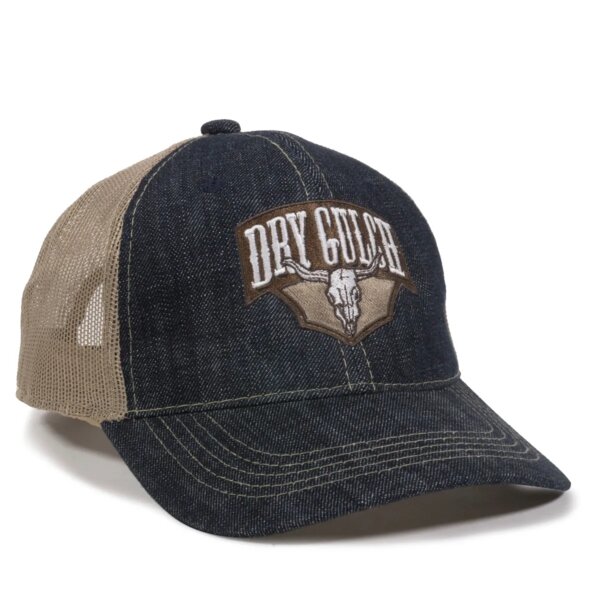 Heavy Washed Denim Mesh Back Thumbnail