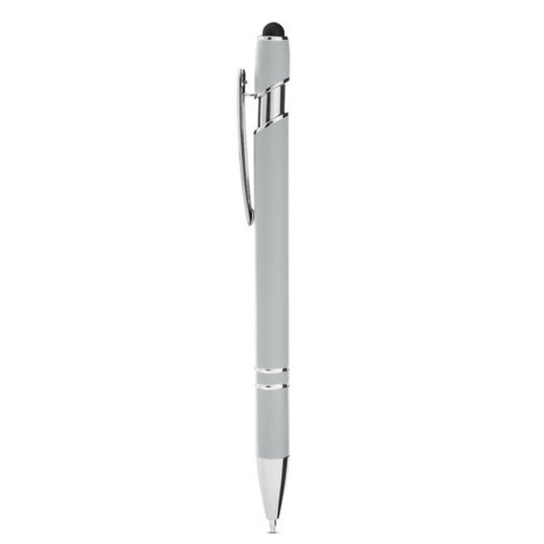 Rubberized Aluminum Click Stylus Pen Thumbnail