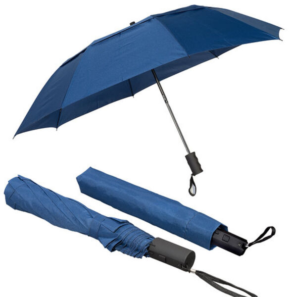 Vented Auto Open Folding Umbrella Thumbnail