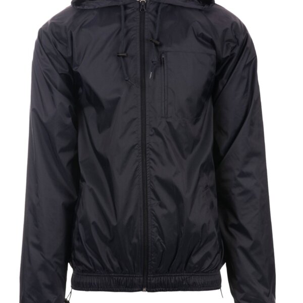 Men's Nylon Hooded Coaches Jacket Thumbnail