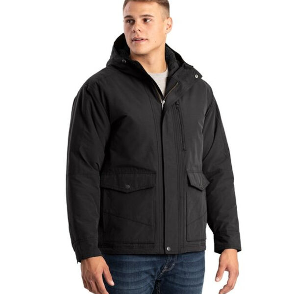 Men's Highland Quilt-Lined Micro-Duck Hooded Jacket Thumbnail
