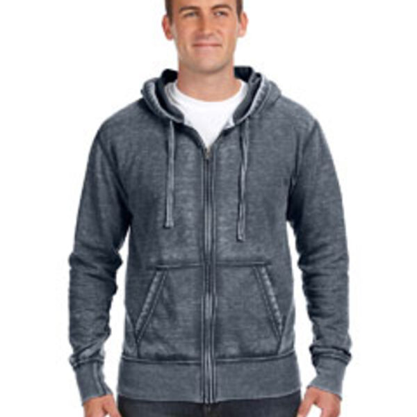 Adult Vintage Zen Full-Zip Fleece Hooded Sweatshirt Thumbnail