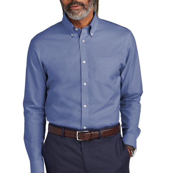 Tall Wrinkle Free Stretch Pinpoint Shirt Thumbnail