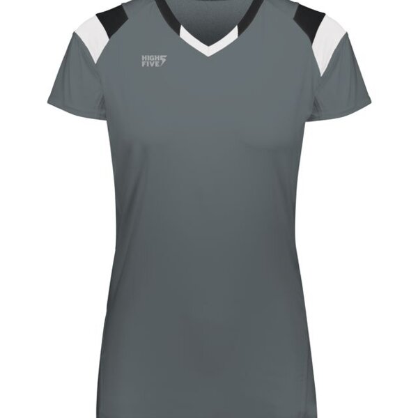 Girls TruHit Tri-Color Short Sleeve Jersey Thumbnail