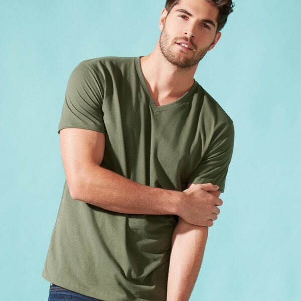 Men's Sueded V-Neck T-Shirt Thumbnail