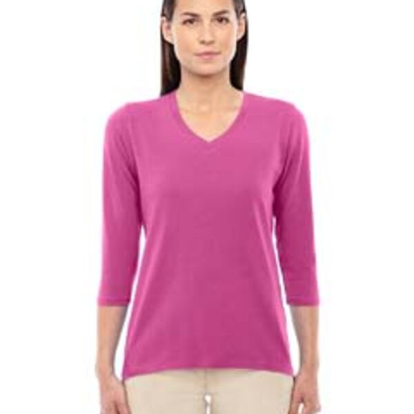Ladies' Perfect Fit™ Bracelet-Length V-Neck Top Thumbnail