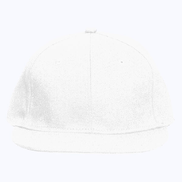OTTO CAP "OTTO FLEX" 6 Panel Mid Profile Flat Visor Baseball Cap Thumbnail
