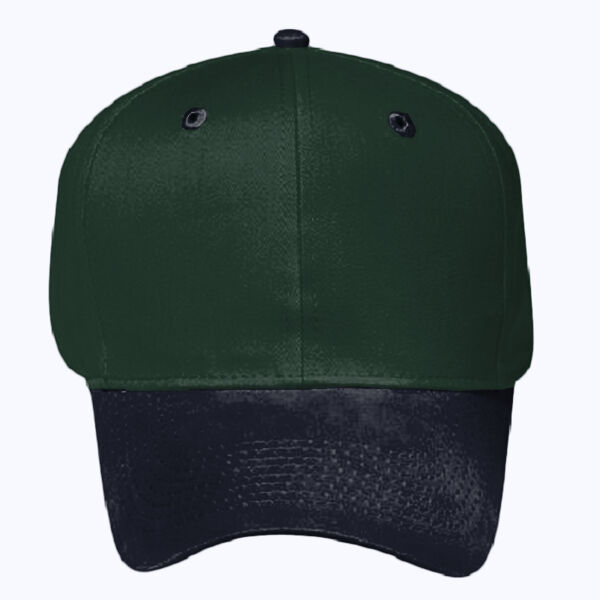 OTTO CAP 6 Panel Mid Profile Baseball Cap Thumbnail