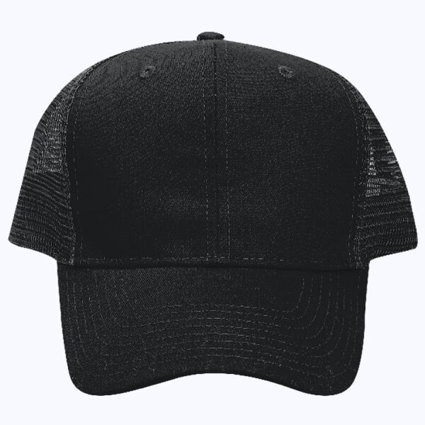OTTO CAP 6 Panel Mid Profile Mesh Back Trucker Hat Thumbnail