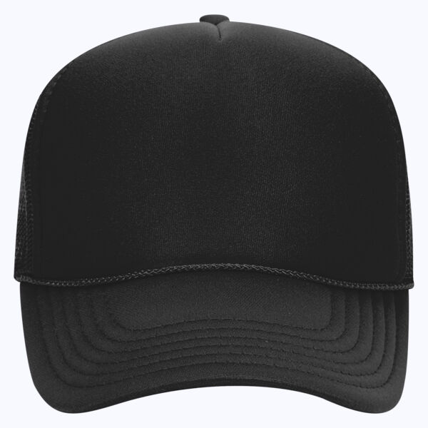 OTTO CAP 5 Panel Mid Profile Mesh Back Trucker Hat Thumbnail