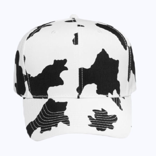 OTTO CAP 6 Panel Mid Profile Baseball Cap Thumbnail