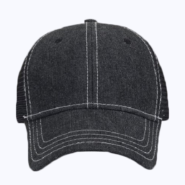 OTTO CAP 6 Panel Low Profile Mesh Back Trucker Hat Thumbnail