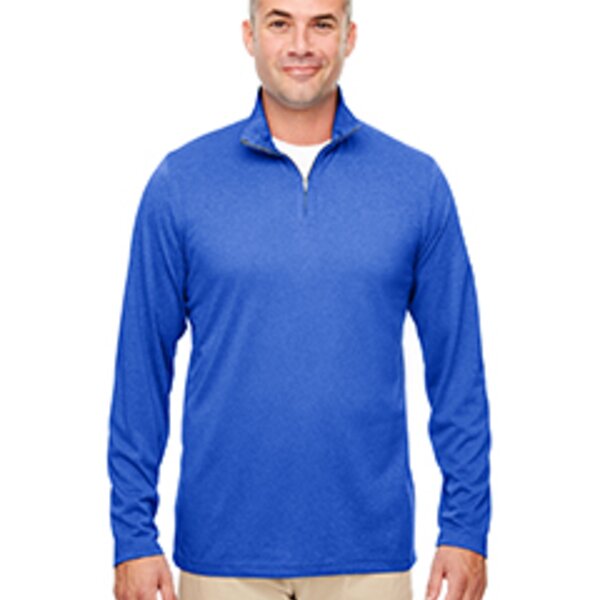 Men's Cool & Dry Heathered Performance Quarter-Zip Thumbnail