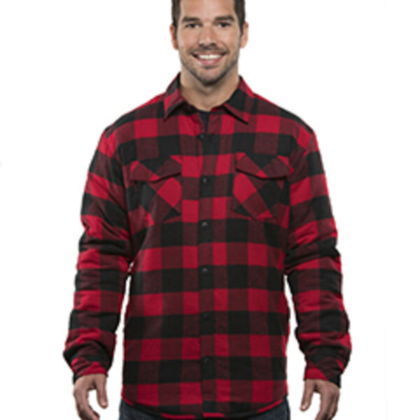 Adult Quilted Flannel Jacket Thumbnail