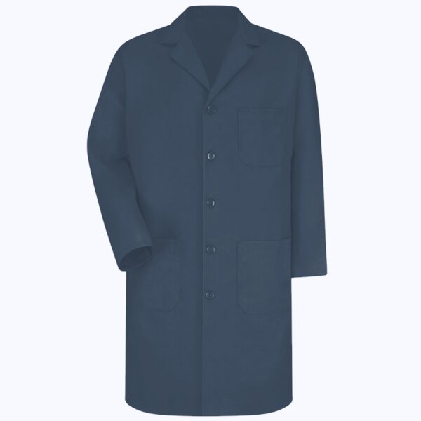 Unisex Extended Sizes Button Front Lab Coat Thumbnail