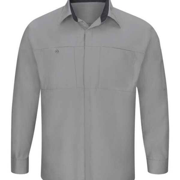 Men's Tall Performance Plus Long Sleeve Shirt with OilBlok Technology Thumbnail