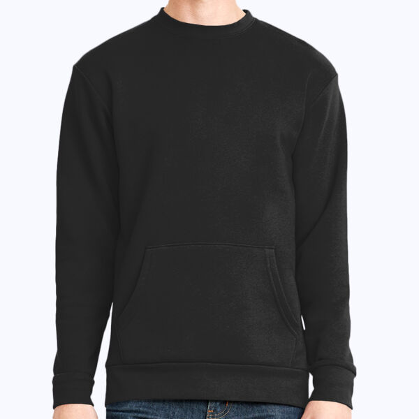 Unisex Santa Barbara Pocket Crewneck Sweatshirt Thumbnail