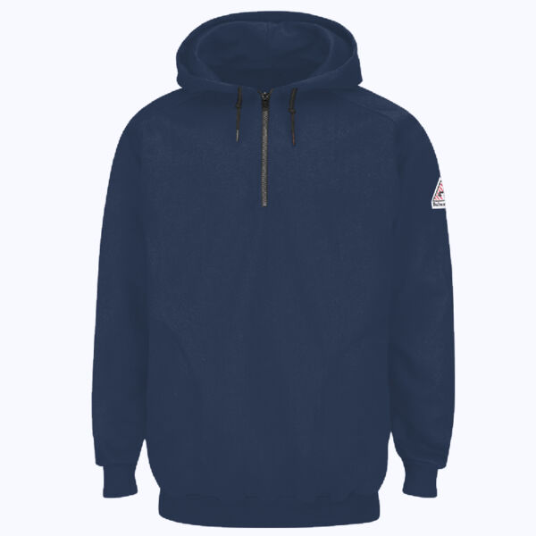 Men's Flame Resistant Quarter-Zip Hooded Sweatshirt Thumbnail