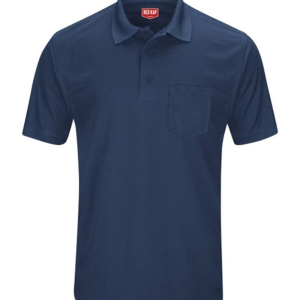 Men's Performance Knit Pocket Polo Thumbnail