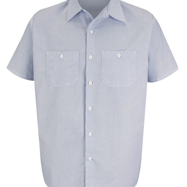 Men's Industrial Stripe Work Shirt Thumbnail