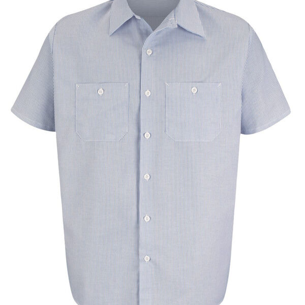 Men's Industrial Stripe Work Shirt Thumbnail