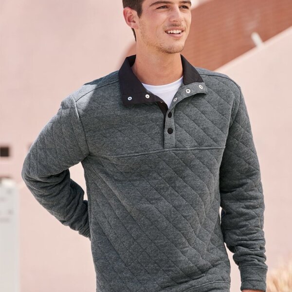 Men's Quilted Half-Snap Pullover Thumbnail