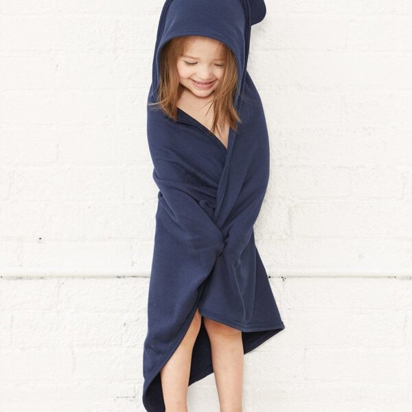 Terry Cloth Hooded Towel with Ears Thumbnail