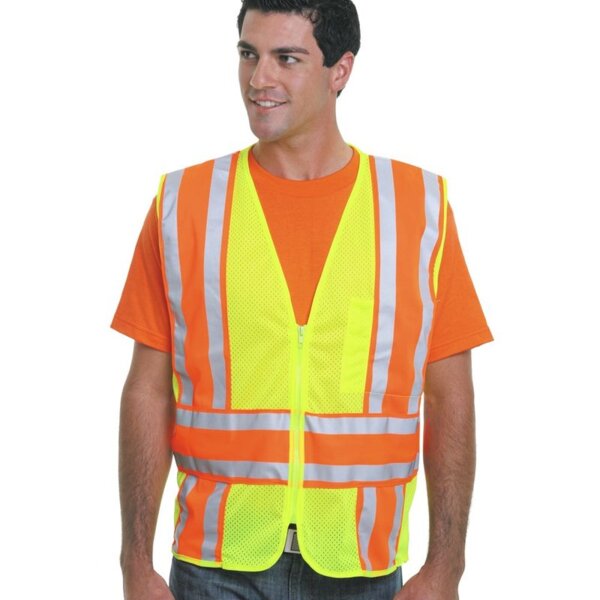 Unisex USA-Made ANSI Safety Mesh Vest Thumbnail