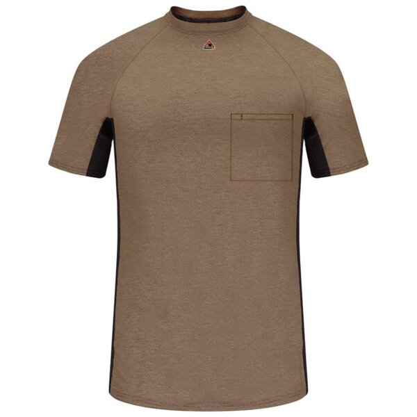 Men's FR Two-Tone Base Layer with Concealed Chest Pocket- EXCEL FR Thumbnail