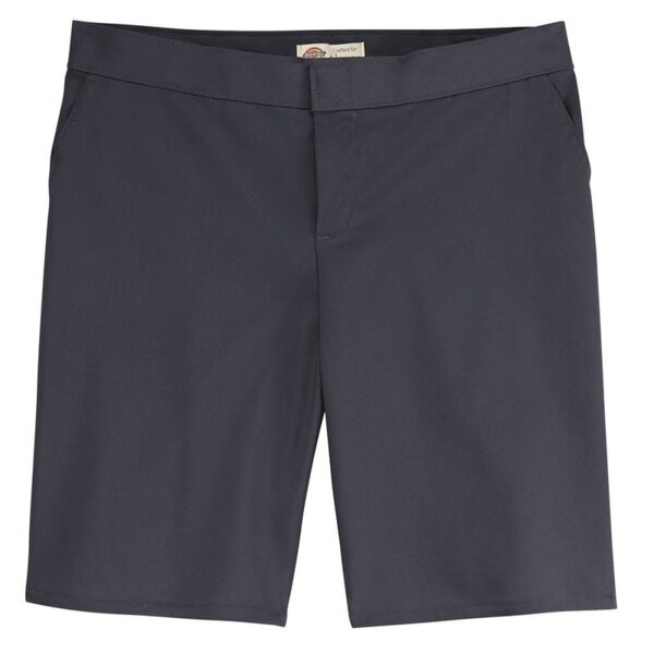 Women's Flat Front Shorts - Plus Thumbnail