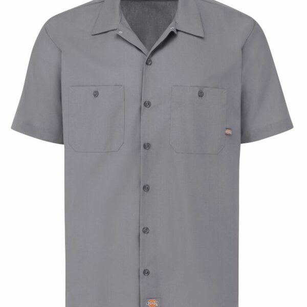 Men's Industrial Short Sleeve Work Shirt Thumbnail